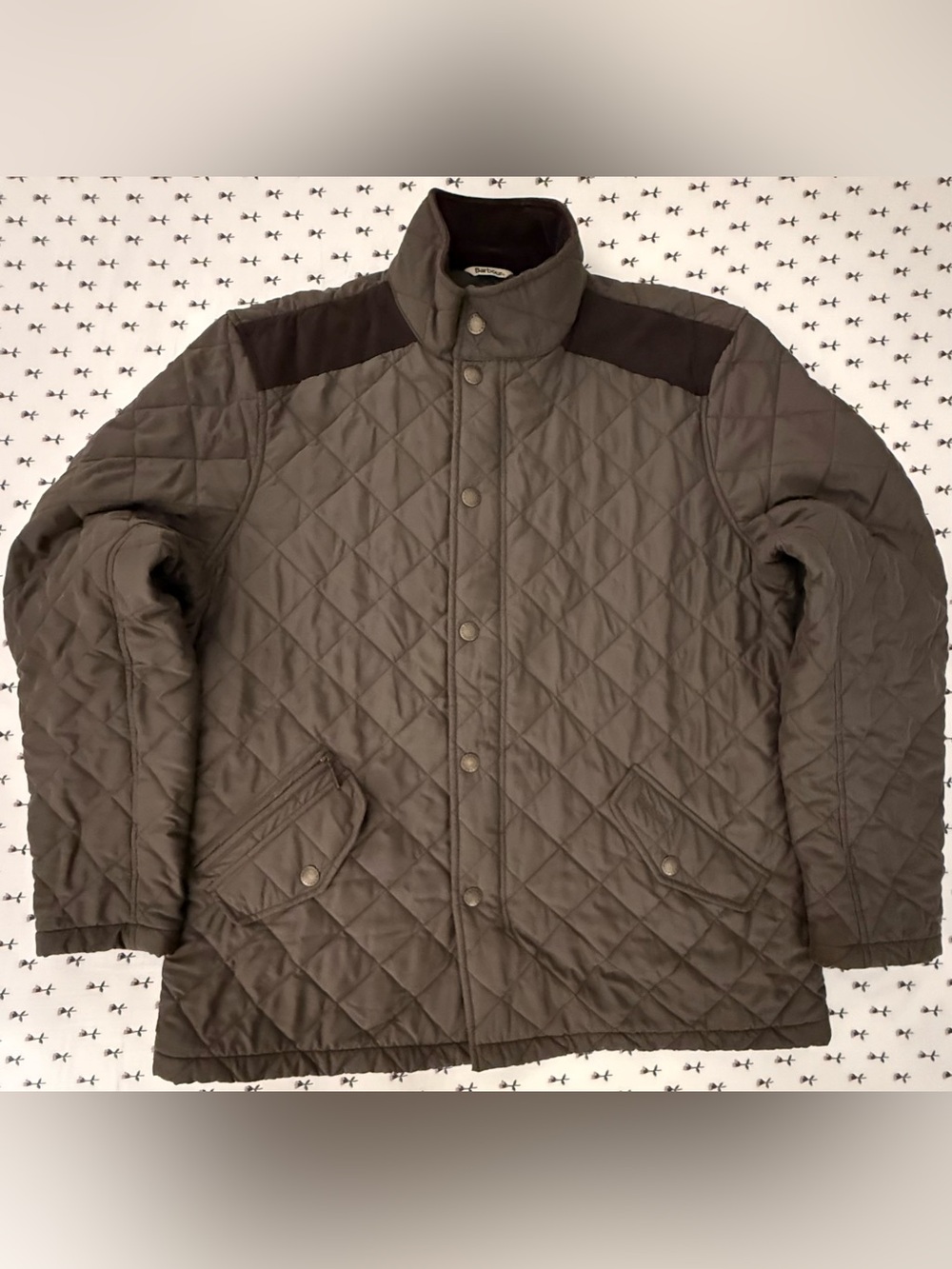 Barbour Coopworth Quilted Jacket – Men’s XL – Forest – EUC